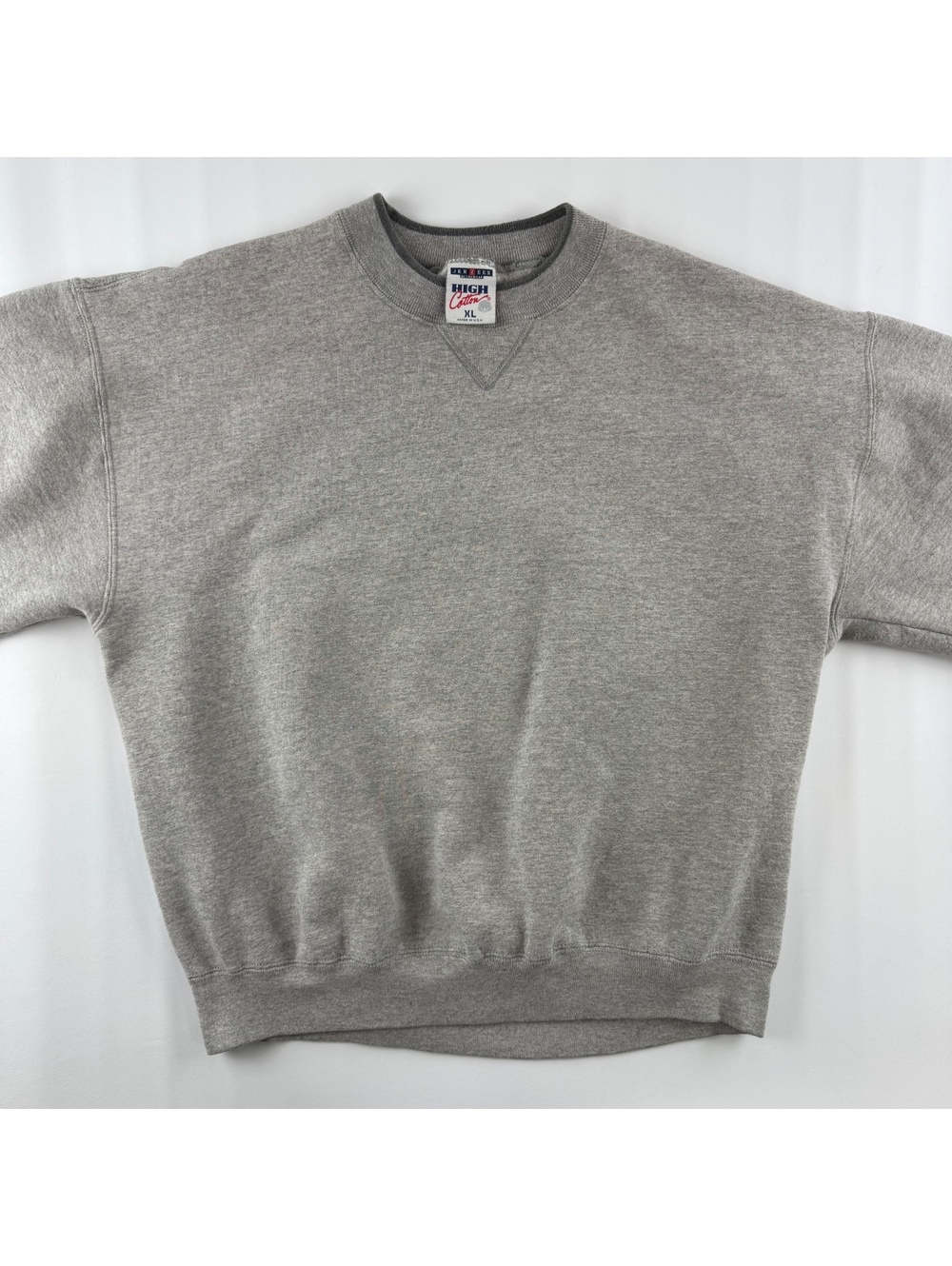 Jerzees Vintage High Cotton Mens XL Crewneck Made in USA - Read description
